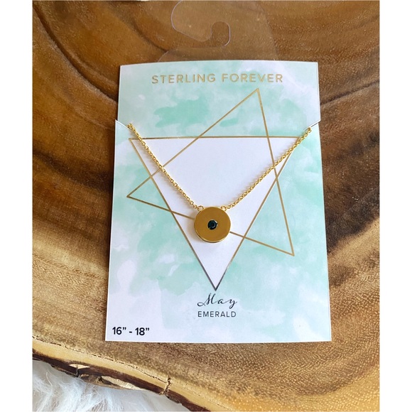 NWT Sterling Forever May Birthstone Necklace - Picture 5 of 6